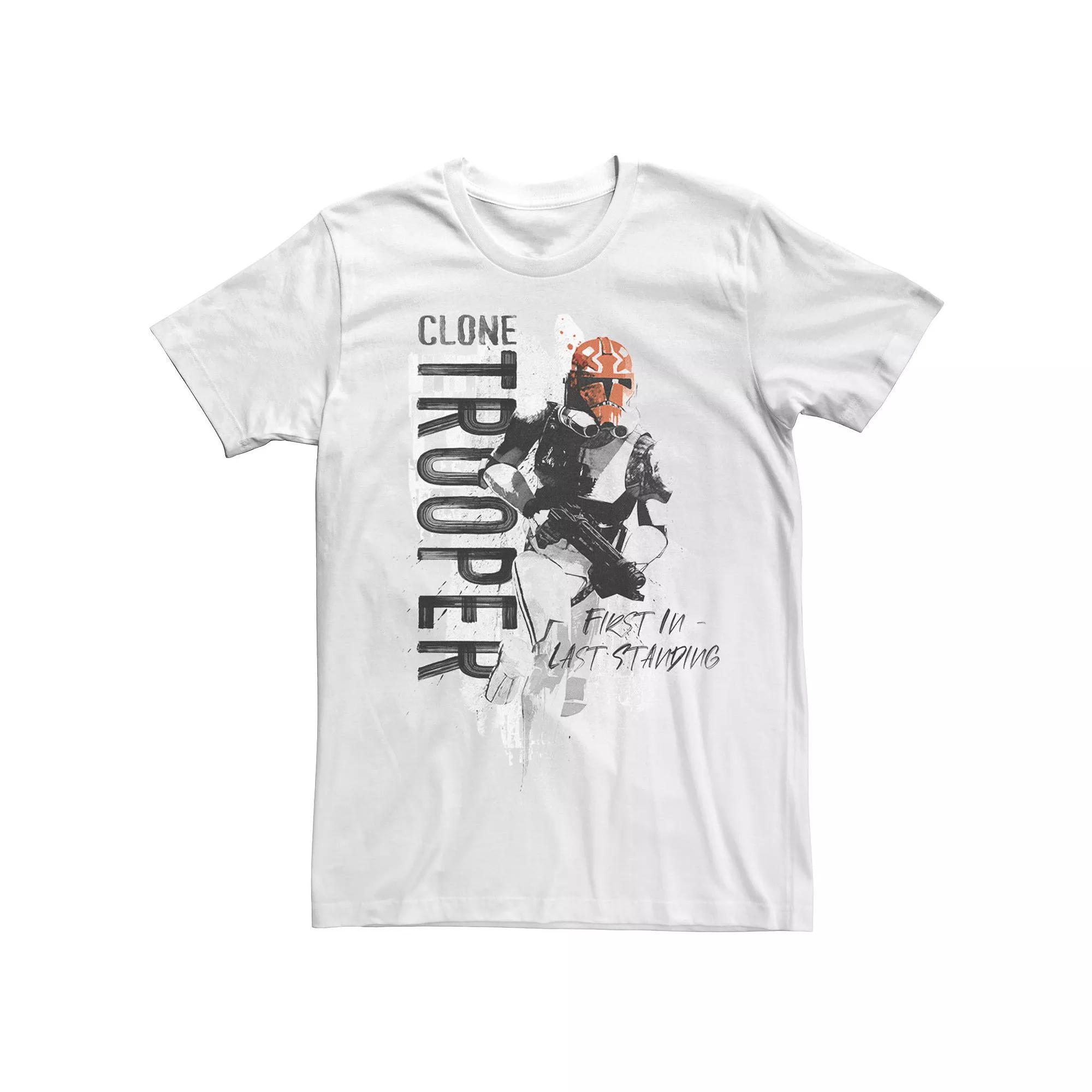 Men's Star Wars The Clone Wars Trooper Painted Tee,  Product Image