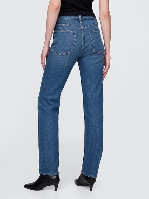 High Rise '90s Straight Jeans Product Image