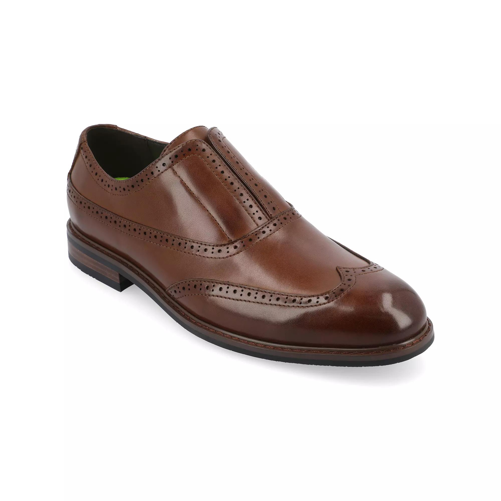 VANCE Nikola Mens Tru Comfort Foam Oxford Dress Shoes Product Image