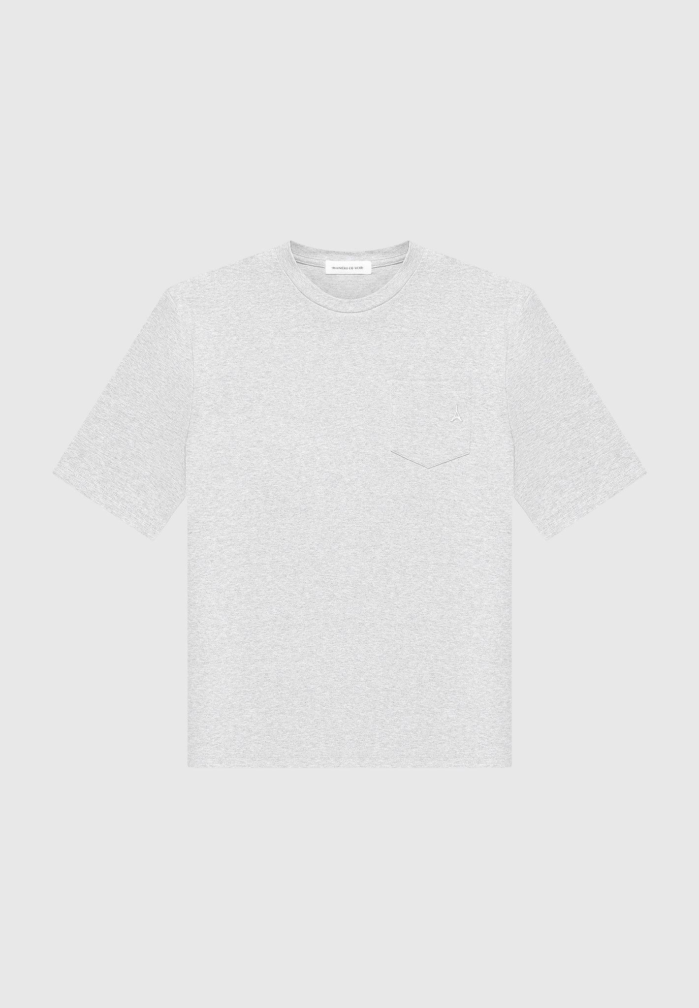 Antoine - Relaxed Fit T-Shirt - Grey Male Product Image
