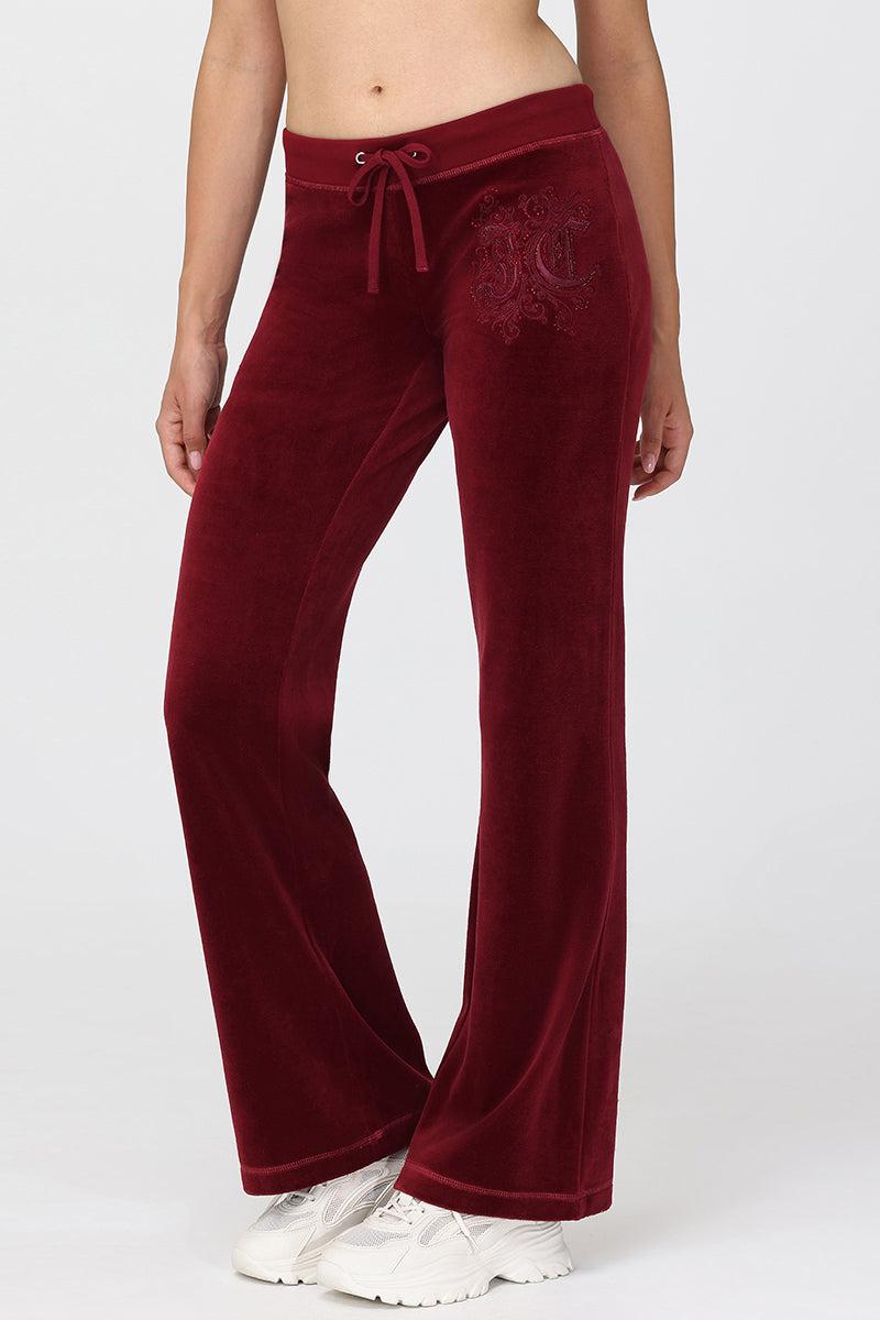 Monogram Heritage Cotton Velour Track Pants Product Image