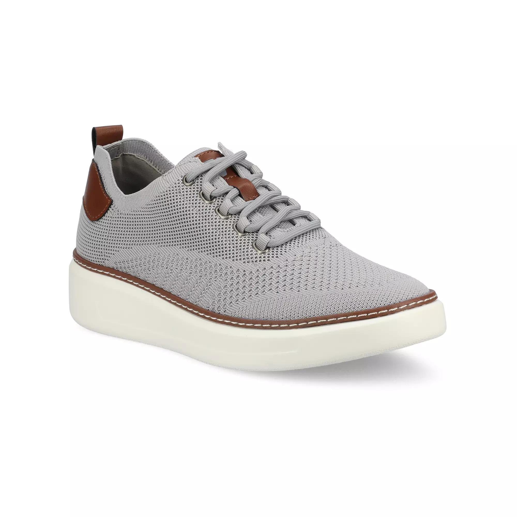 VANCE Norris Medium and Wide Width Comfort Lace-up Men's Casual Flexible Sneakers,  Product Image