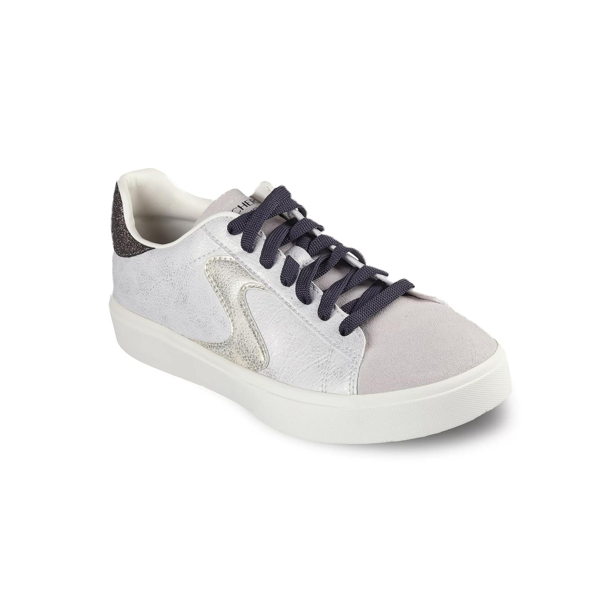 Skechers Eden LX Glimpse of Glitter Women's Sneakers, Size: 9.5, Light Gray Black Product Image