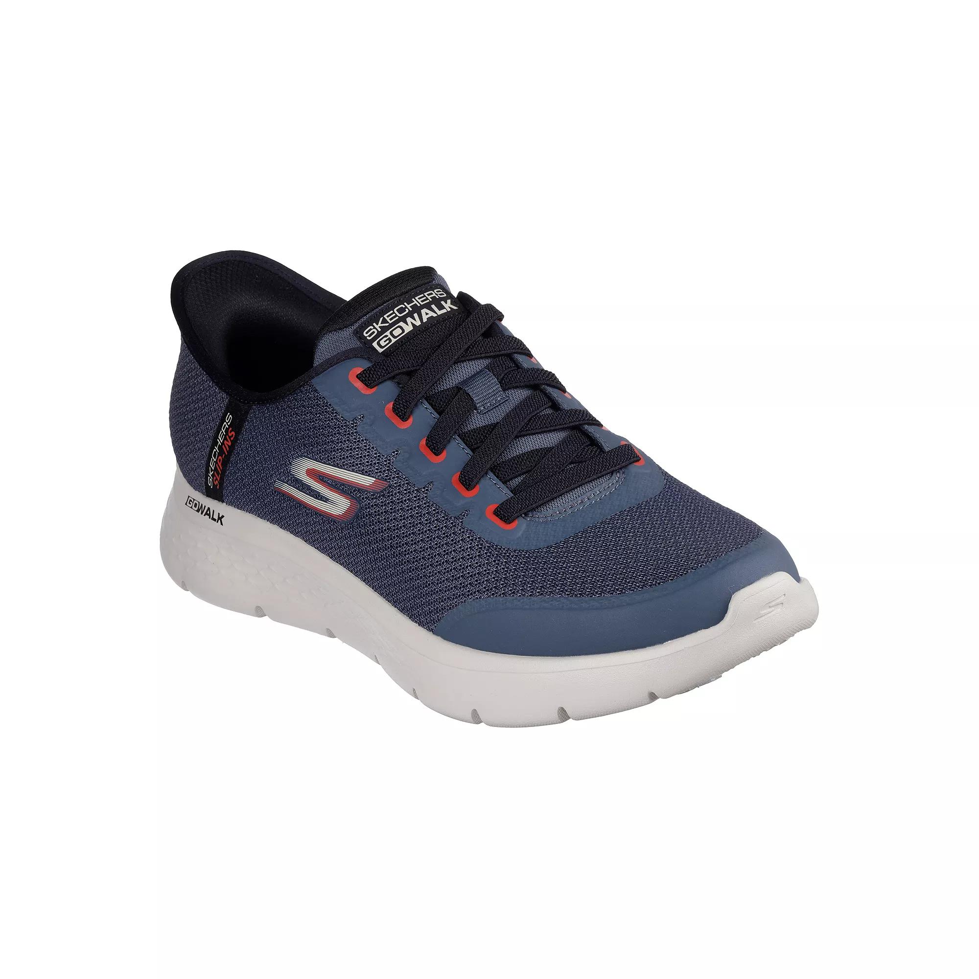 Skechers Hands Free Slip-ins GO WALK Flex Hands Up Mens Shoes Grey Product Image