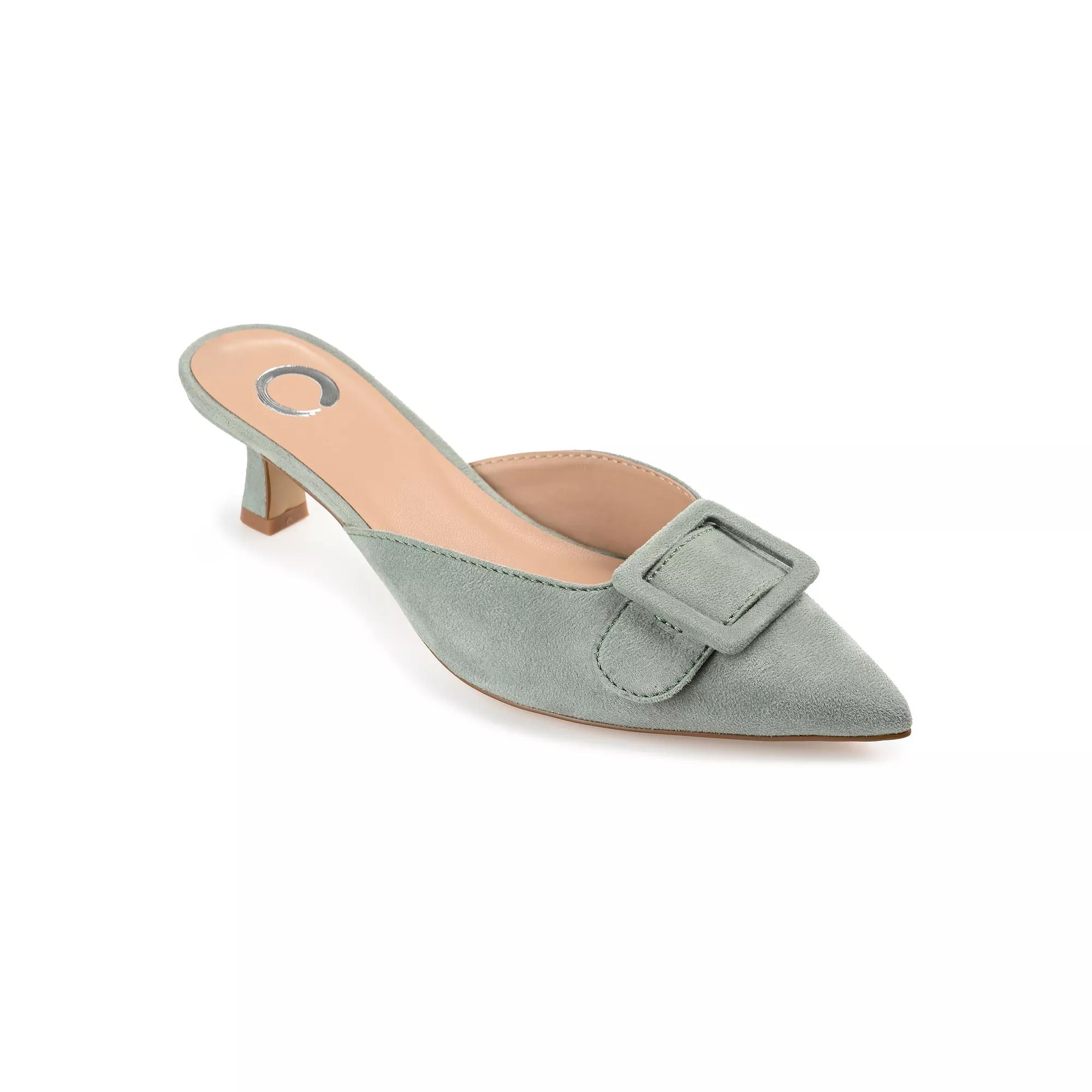 Journee Vianna Womens Heels Green Product Image