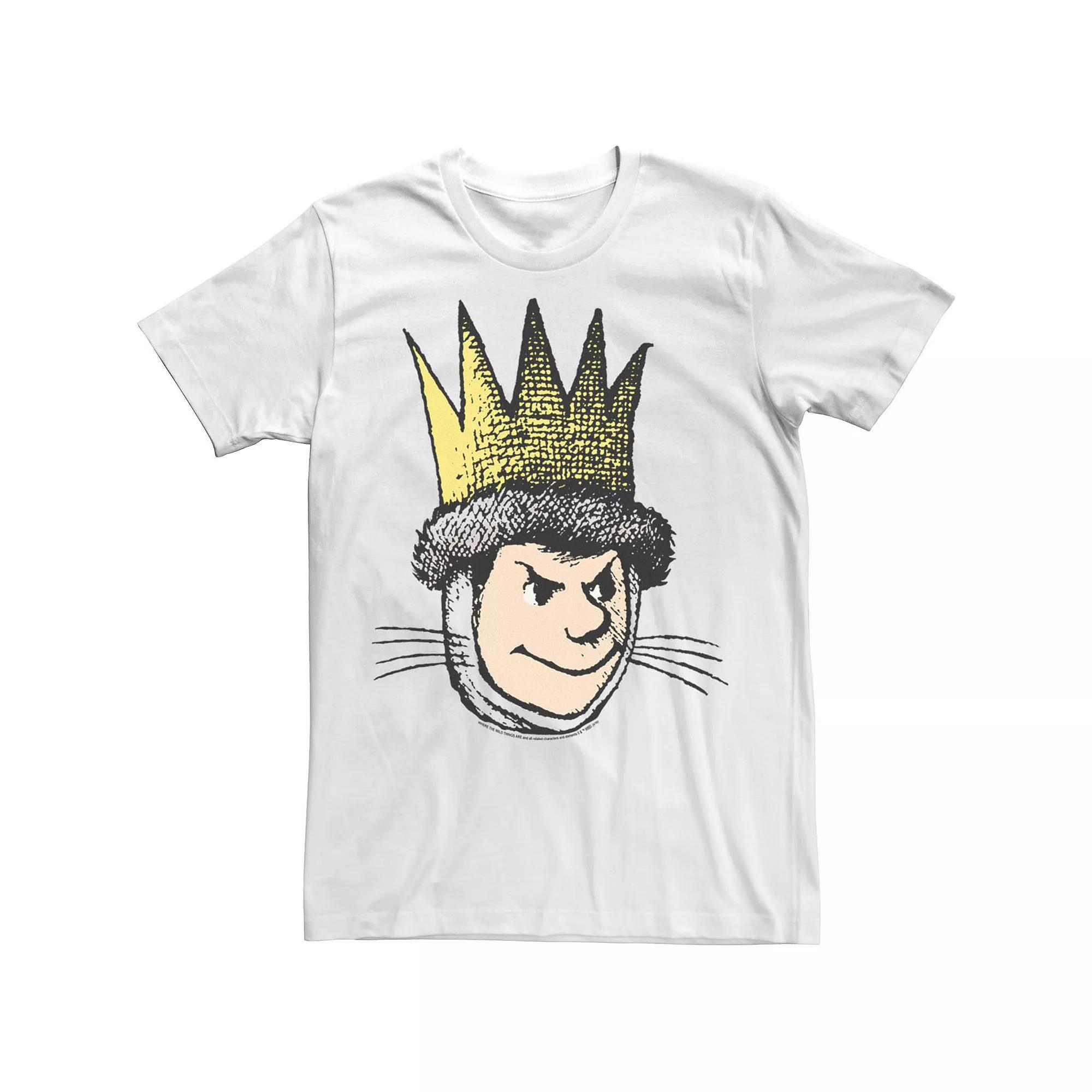 Men's Where The Wild Things Are Max Big Face Tee,  Product Image