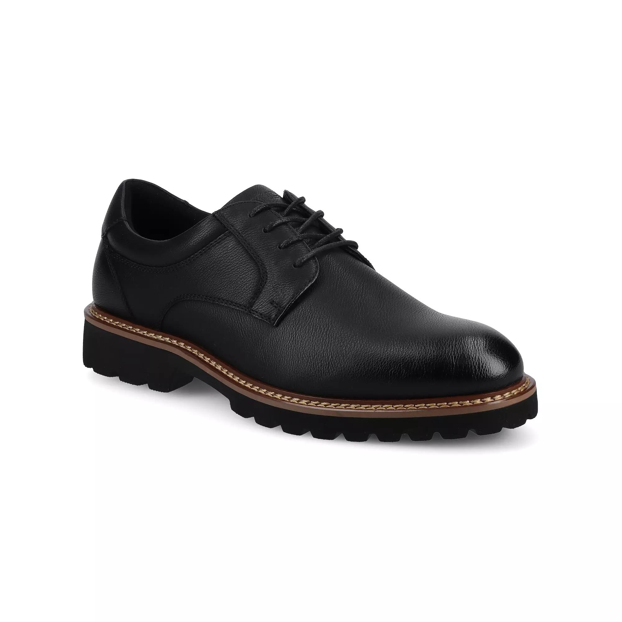 VANCE Templeton Comfort Lug Sole Men's Flexible Oxford Dress Shoes,  Product Image