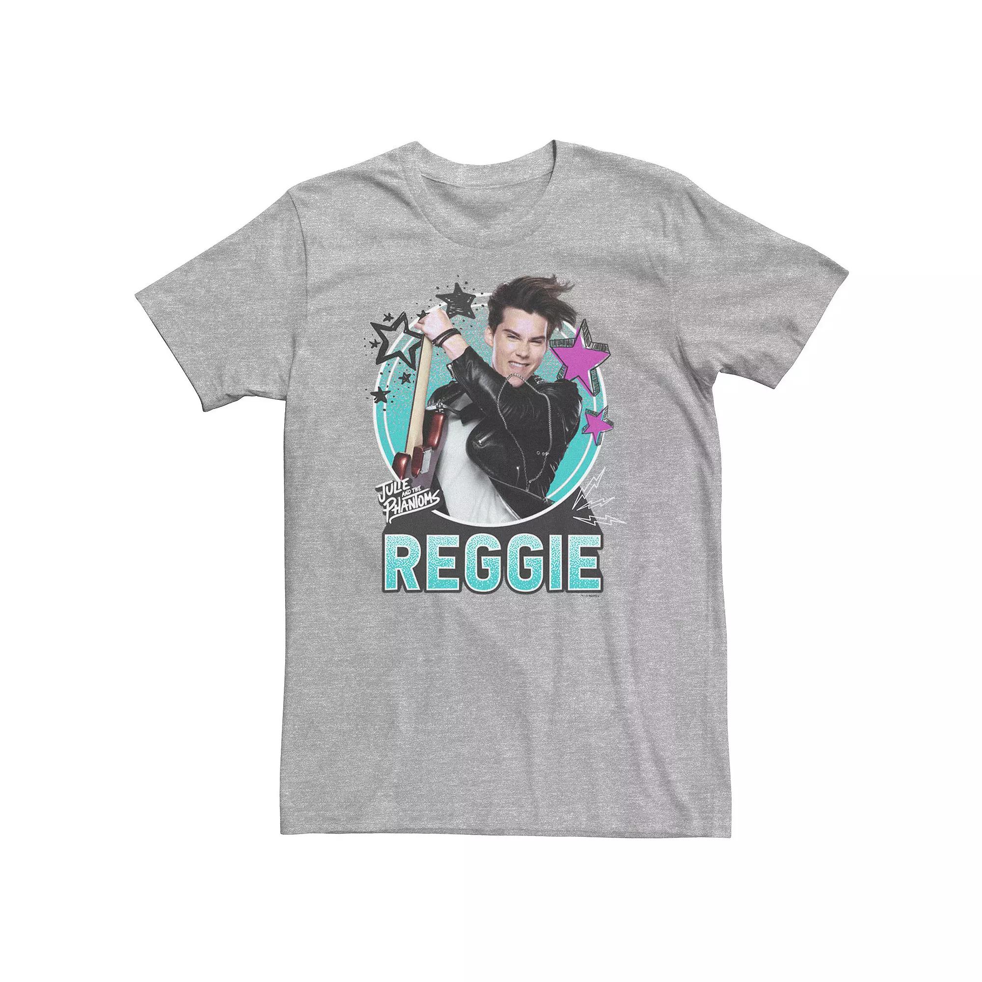 Big & Tall Julie And The Phantoms Reggie Portrait Tee, Men's, Size: 3XL, Athletic Grey Product Image