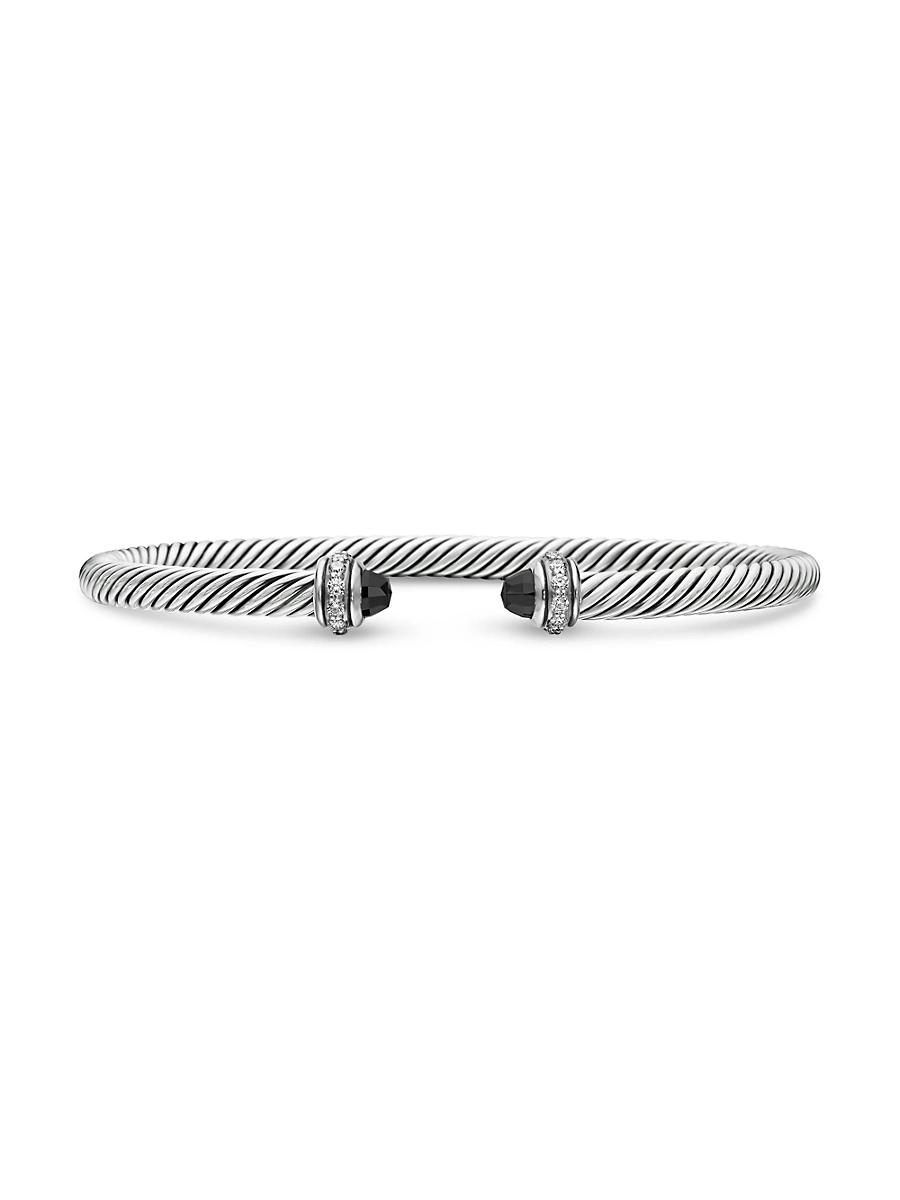 Womens Cable Classics Color Bracelet with Pav Diamonds Product Image