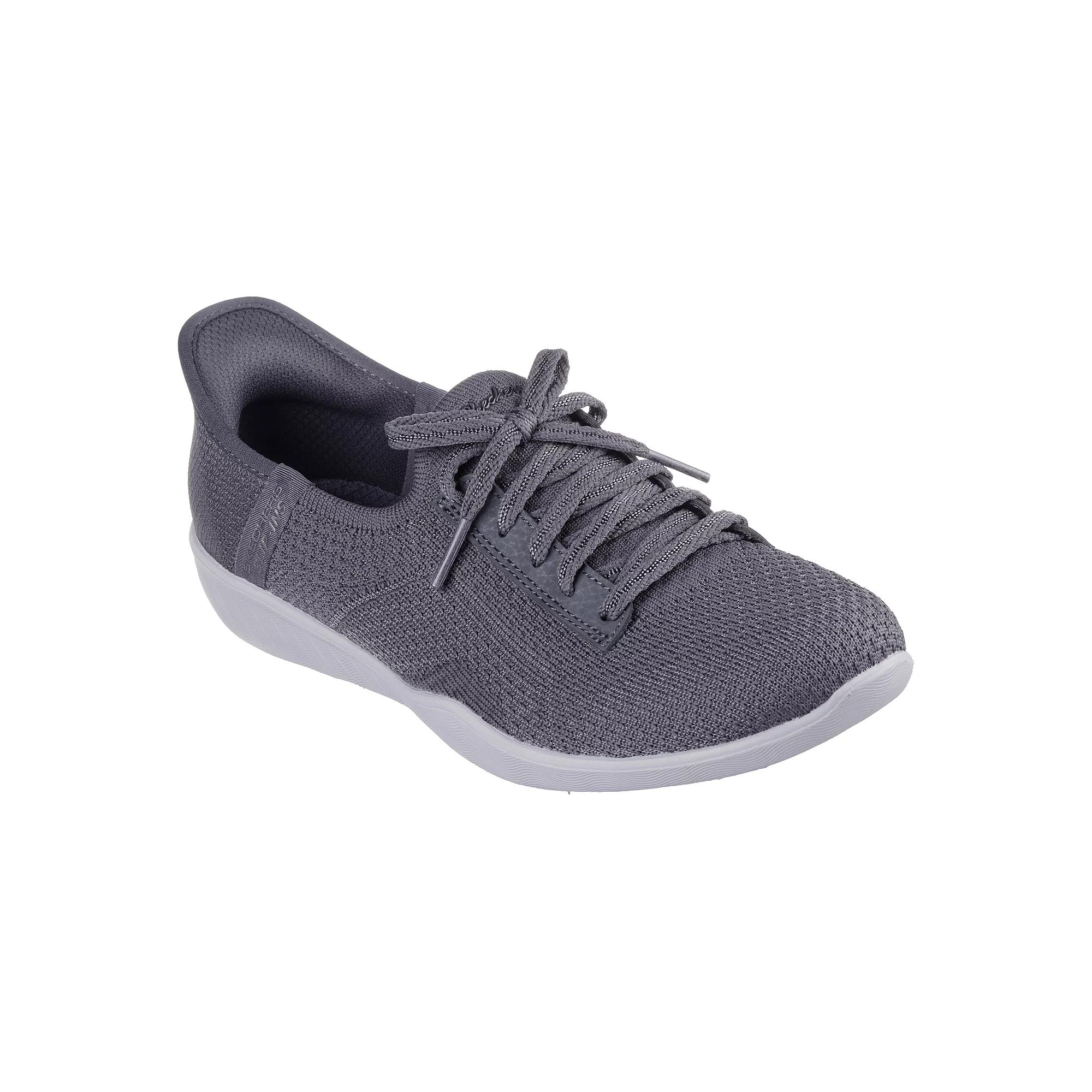 Skechers Hands Free Slip-ins Newbury St Our Time Womens Shoes Grey Product Image