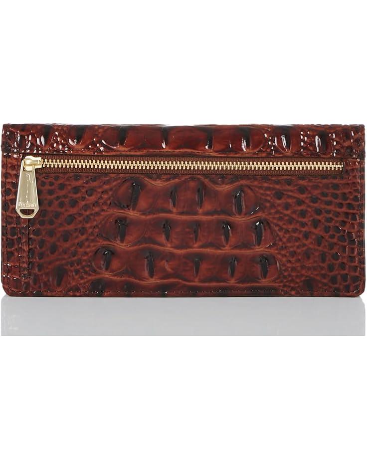 Devin Saffiano Leather Zip Card Case Product Image