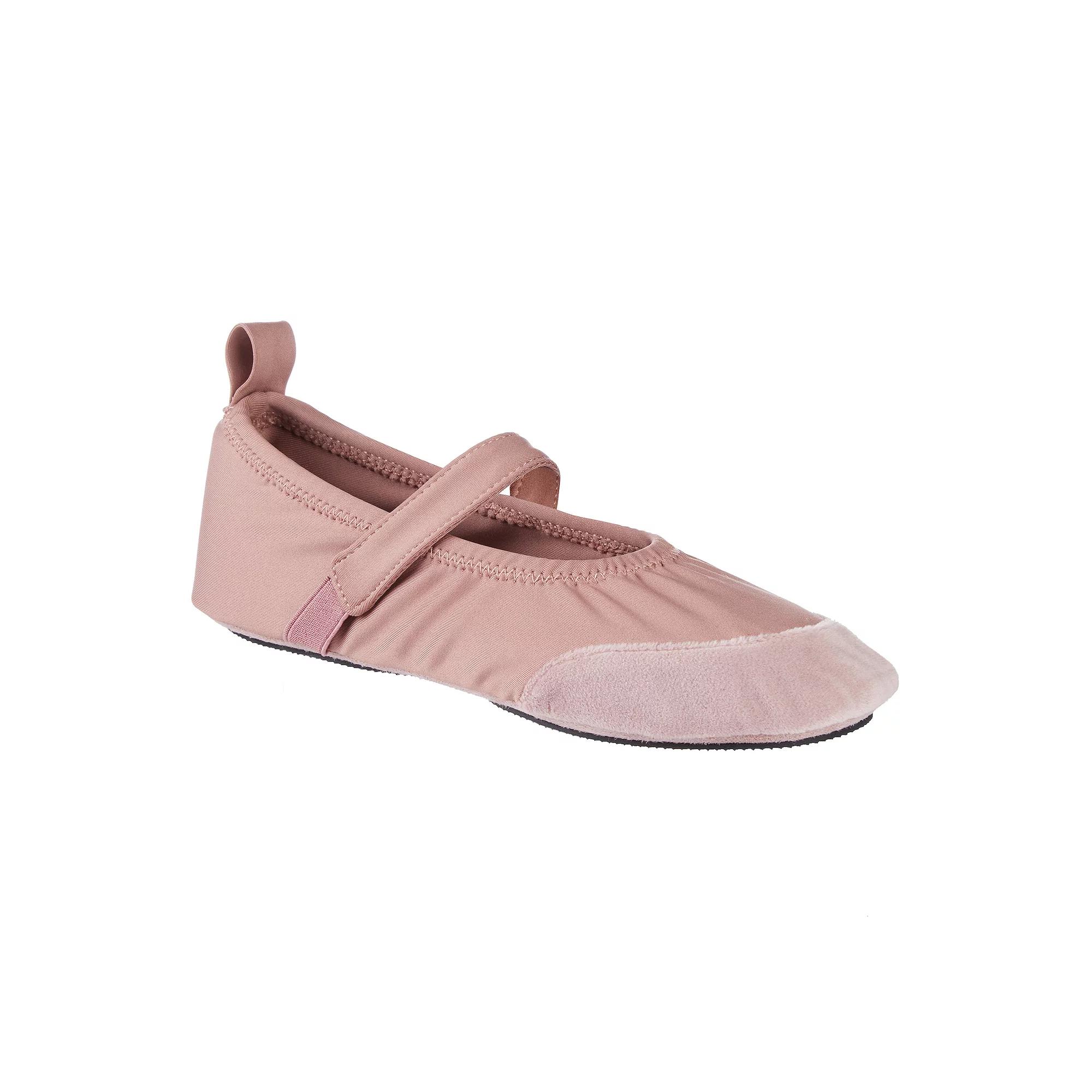 isotoner Sloane Women's Memory Foam Mary Jane Slippers, Size: Medium, Woodberry Product Image