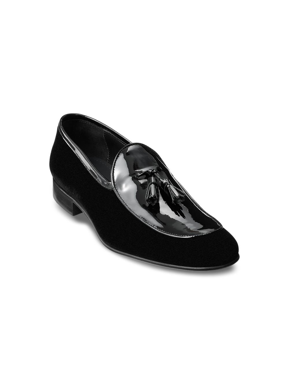 Vincent Tassel Loafer - Black Product Image