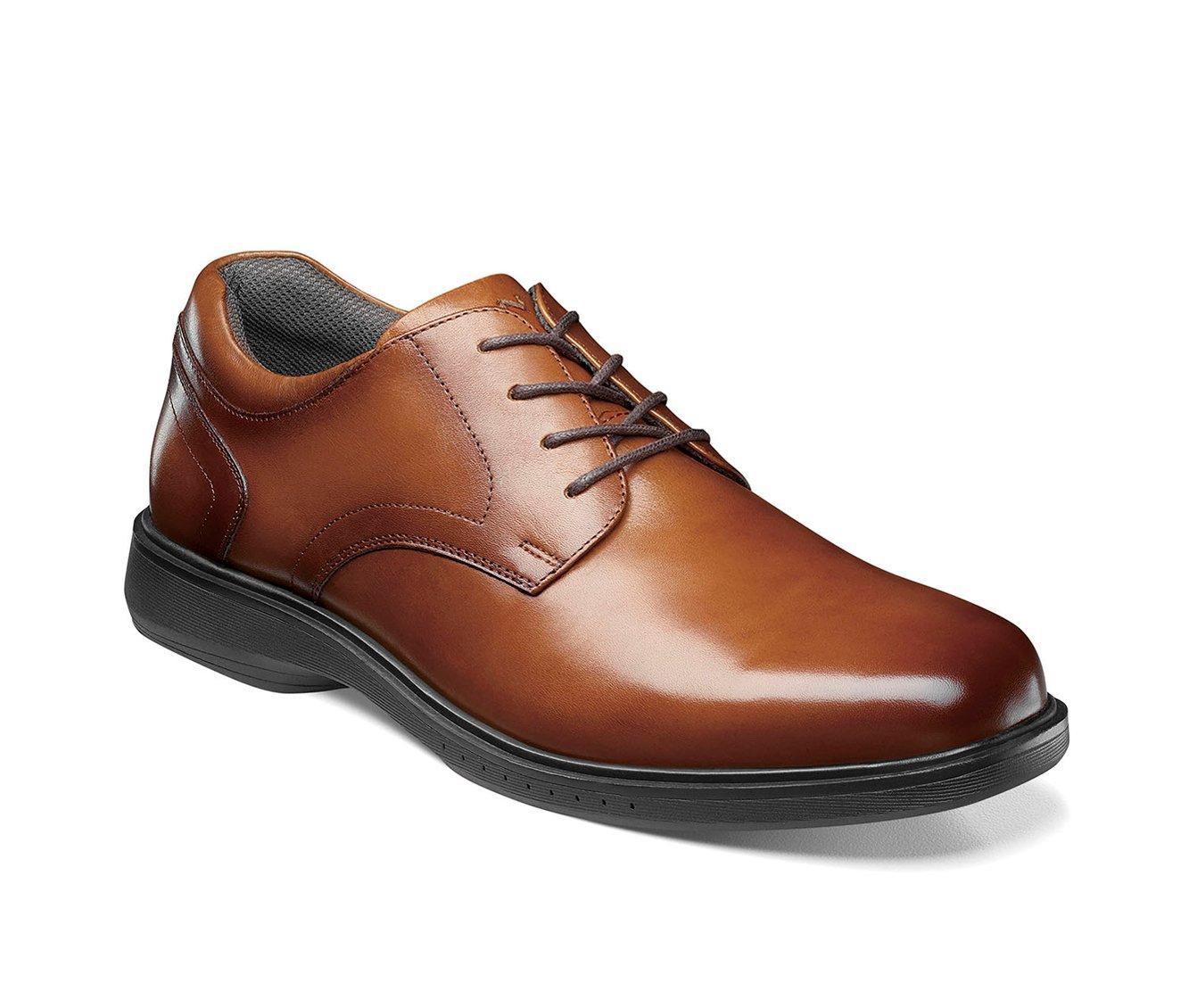 Men's Nunn Bush Kore Pro Plain Toe Slip-Resistant Oxfords Product Image