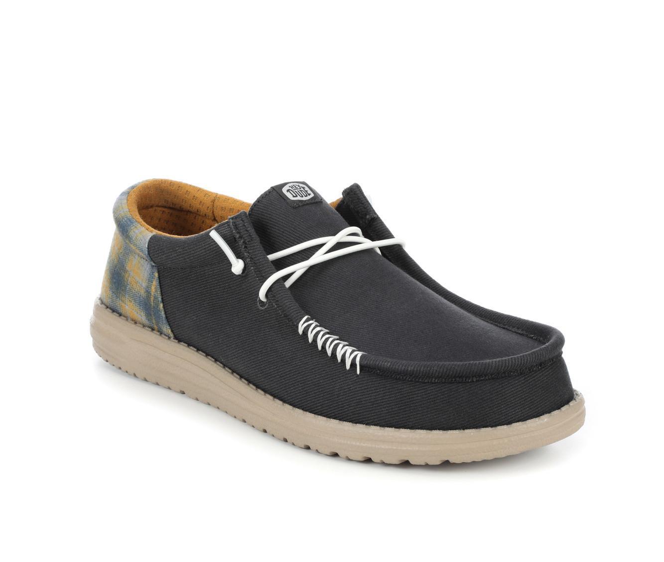 Men's HEYDUDE Wally Funk Waffle Casual Shoes Product Image