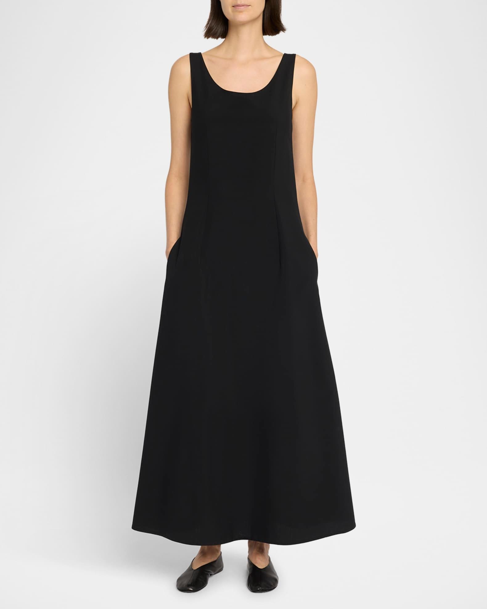 Teza Scoop-Neck Sleeveless Maxi Dress Product Image