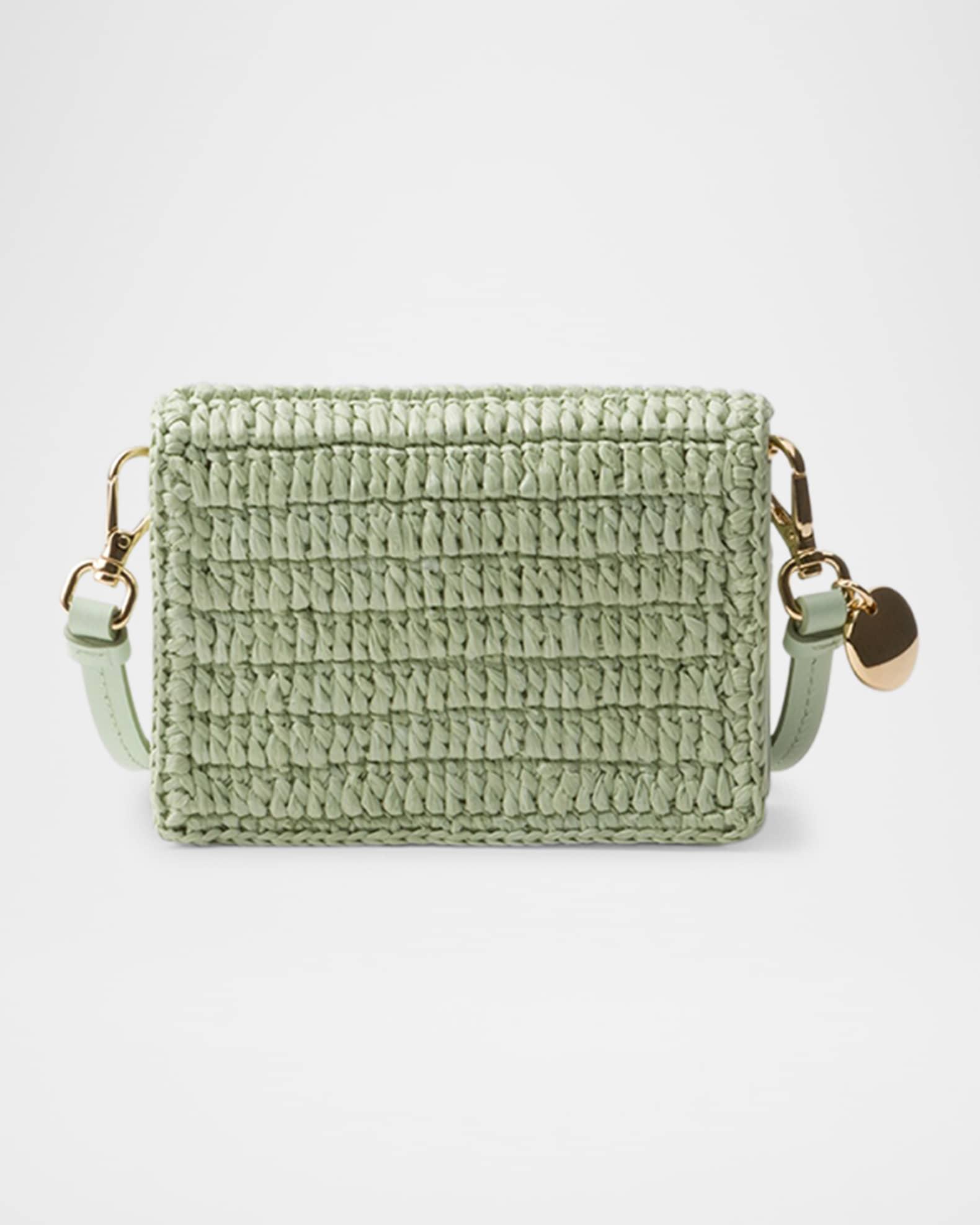 Mini Crochet Crossbody Card Holder Product Image