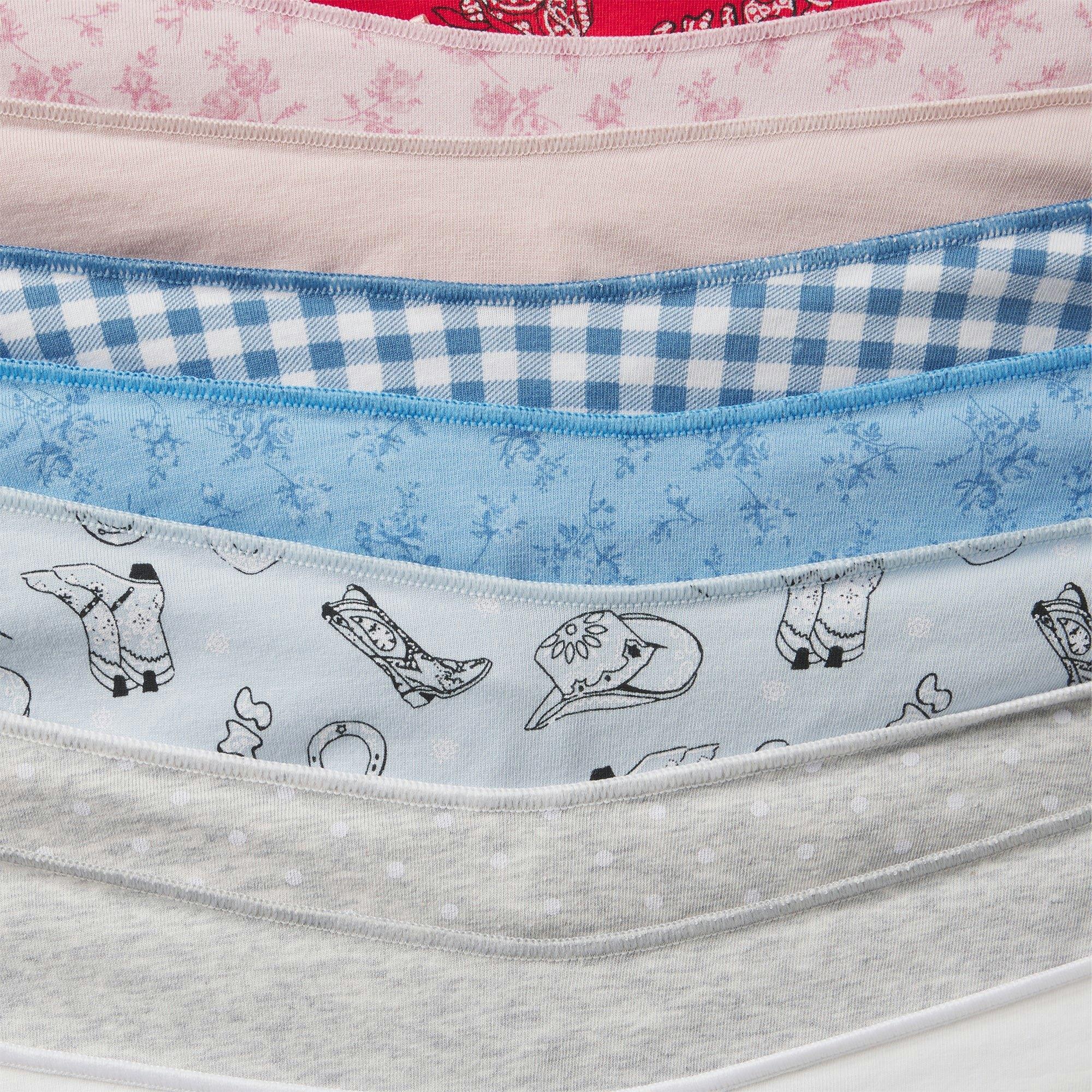 LIGHTWEIGHT COTTON RUCHED BACK HIPSTER 10-PACK | DAINTY FLORAL MULTI Product Image