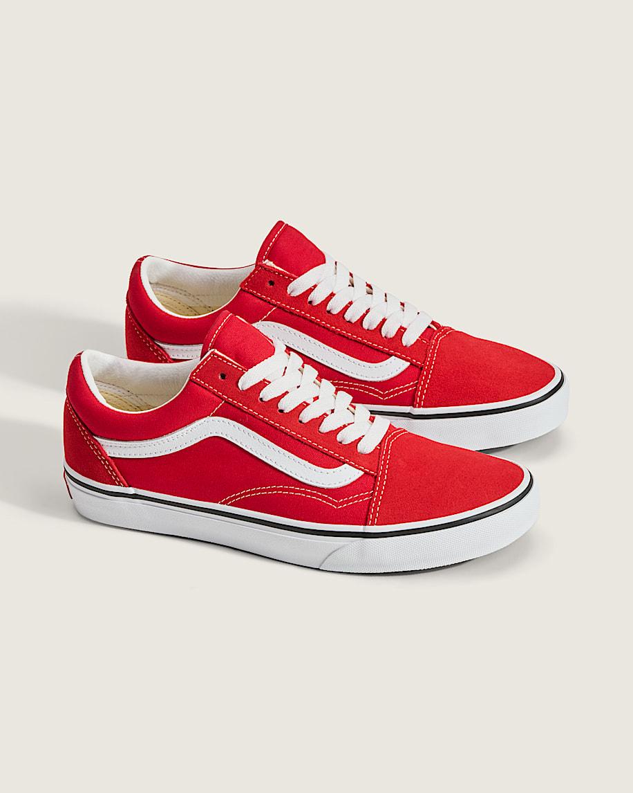 Vans | Old Skool Racing Red/True White Shoe Product Image