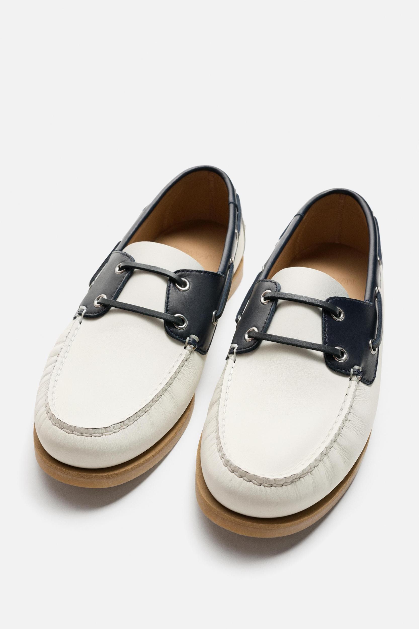 LIMITED EDITION LEATHER BOAT SHOES Product Image
