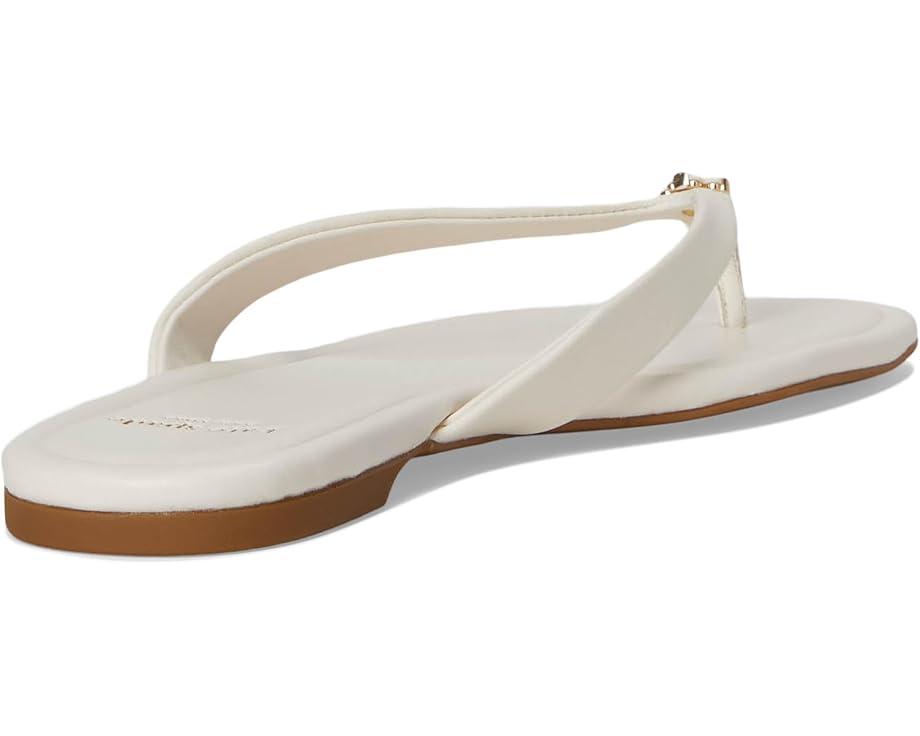 Spade Flower Smooth Leather Flip-Flop Product Image