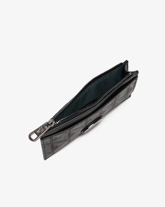 Nomogramme Zipped Leather Card Holder Product Image