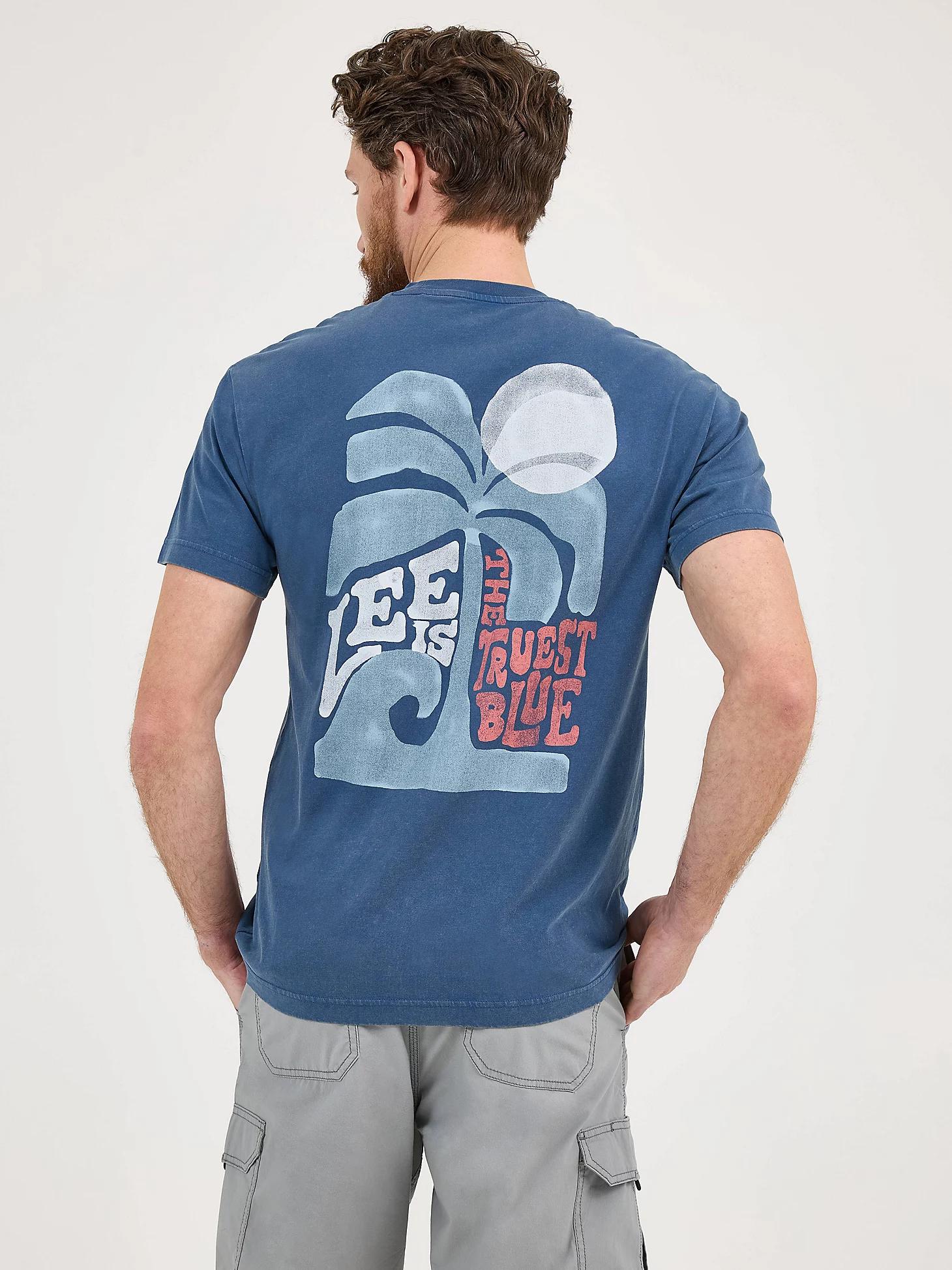 Men's Truest Blue Graphic Tee | Men's Tops & Tees | Lee® Product Image
