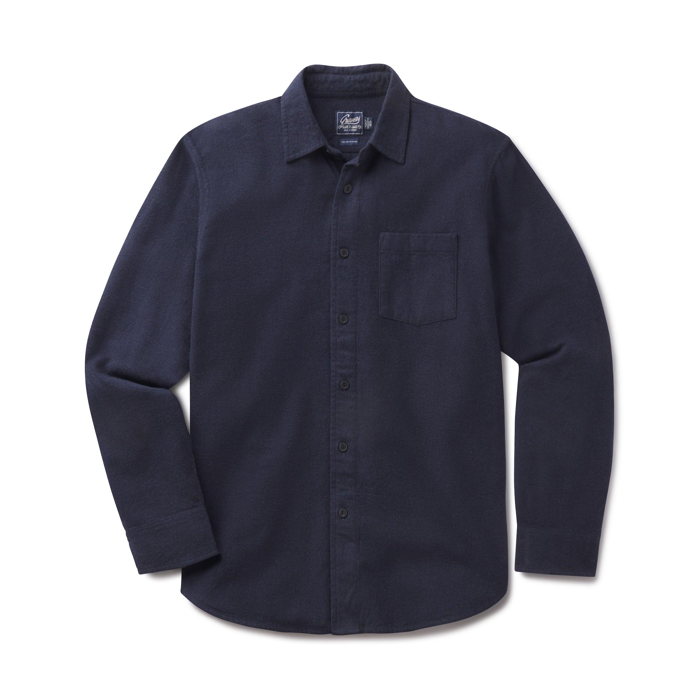Belvedere Heather Lux Flannel - Blueberry Product Image