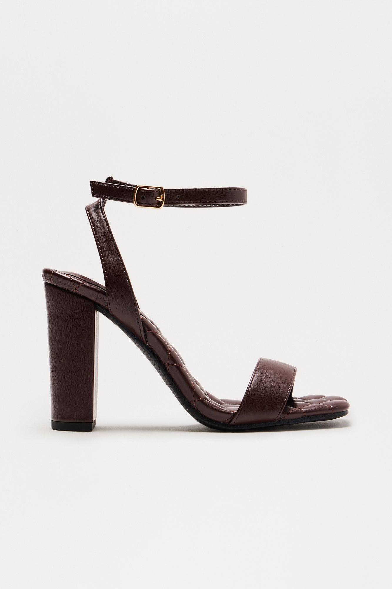 Flaunt What You Got Heels - Chocolate Female Product Image