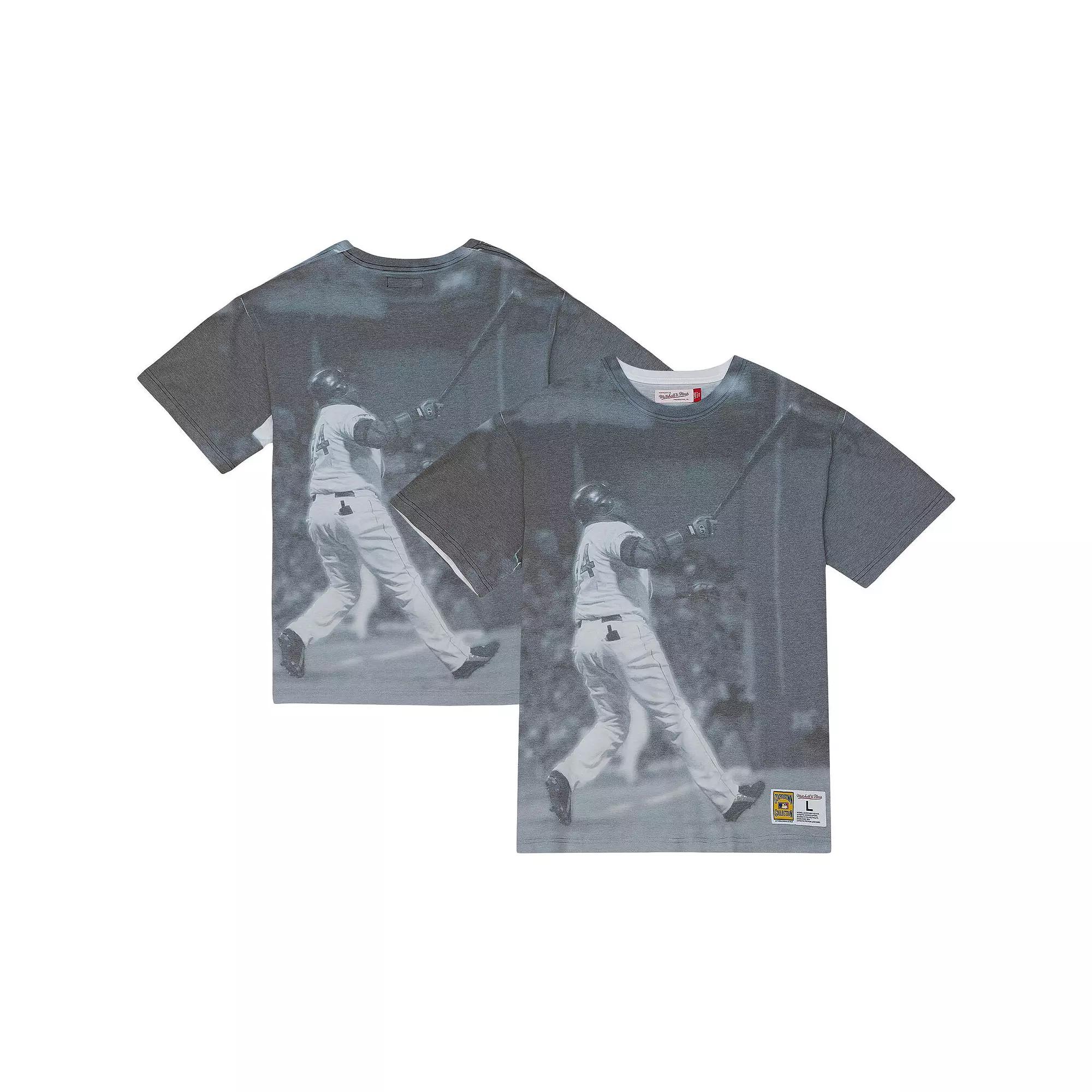 Men's Mitchell & Ness David Ortiz Boston Red Sox Cooperstown Collection Highlight Sublimated Player Graphic T-Shirt,  Product Image