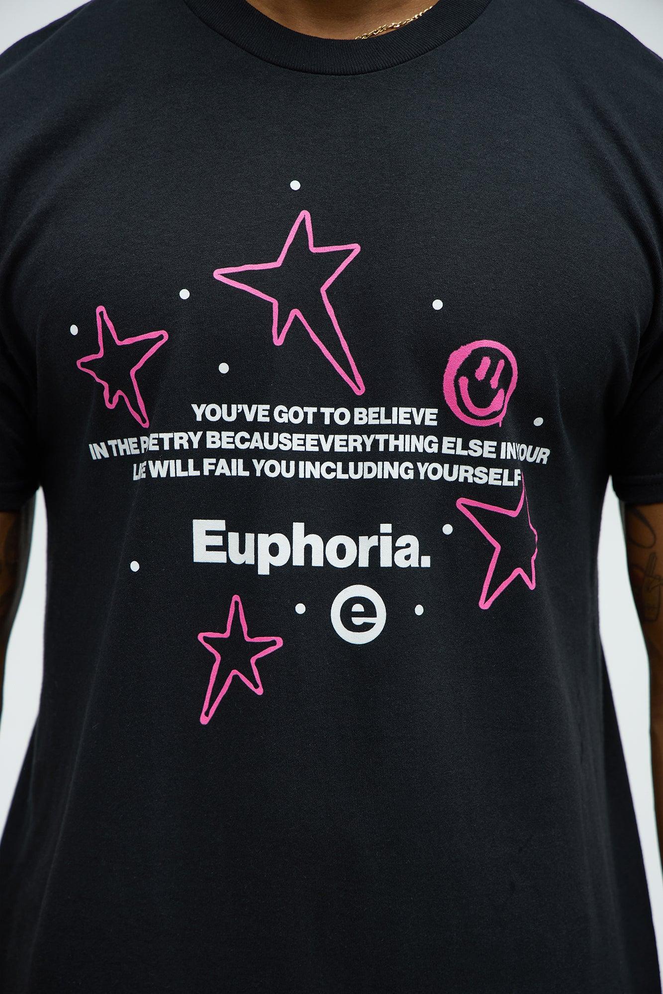 Euphoria Stars Short Sleeve Tee - Black Product Image