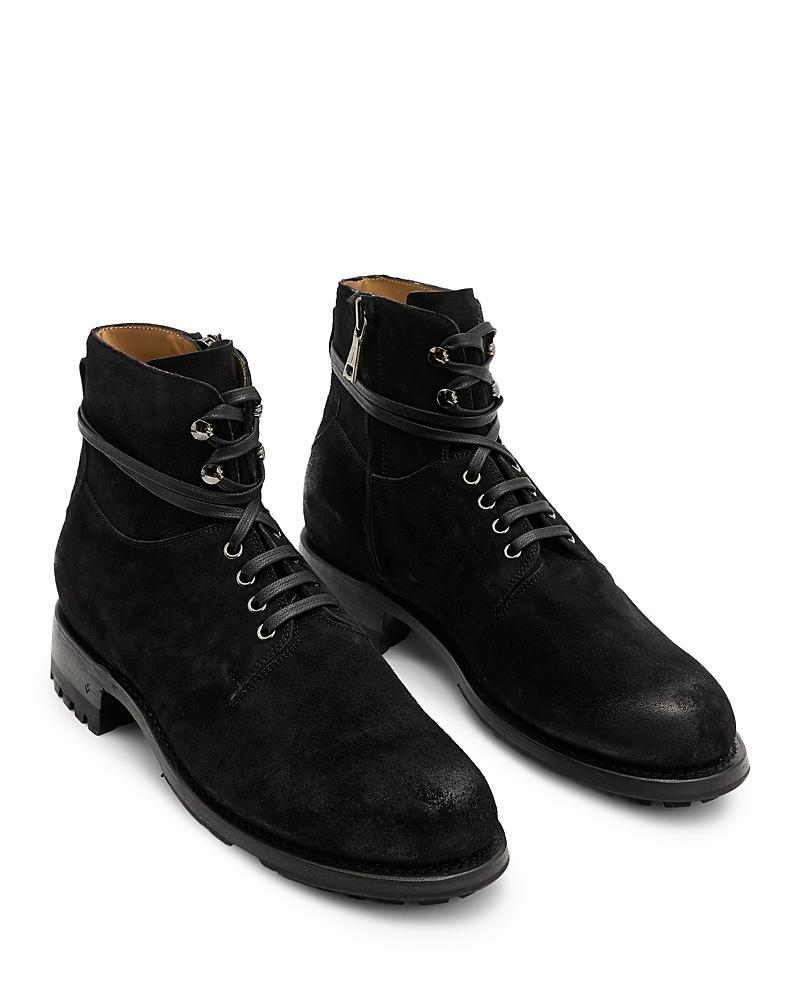 Men's Moto Suede Work Boots Product Image