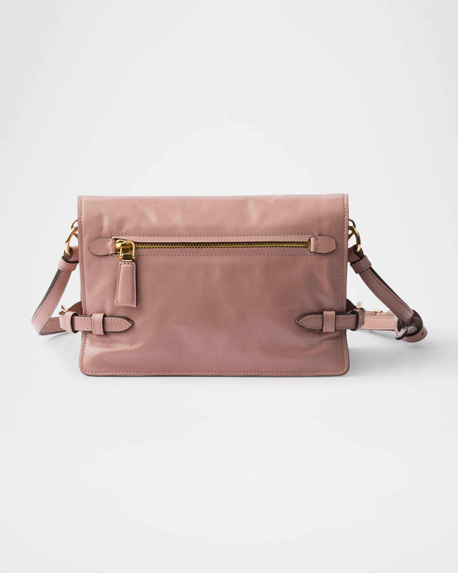 Glossy Leather Shoulder Bag Product Image