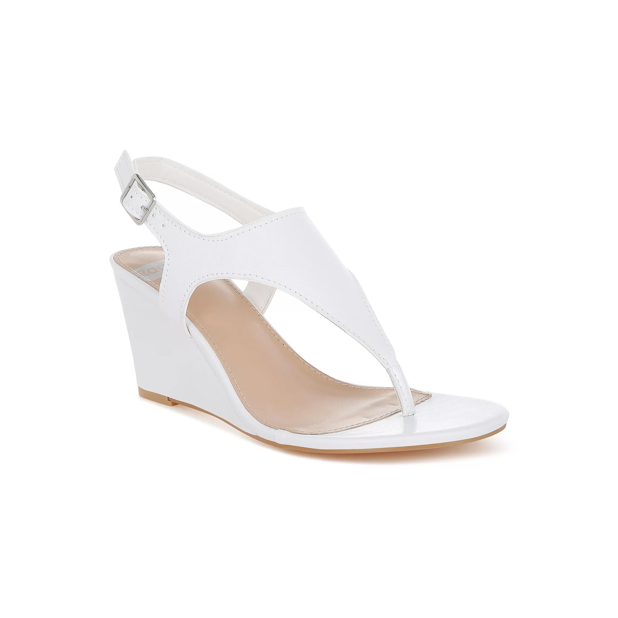 Rag & Co Wami Women's Sandals, Size: 7, White Product Image