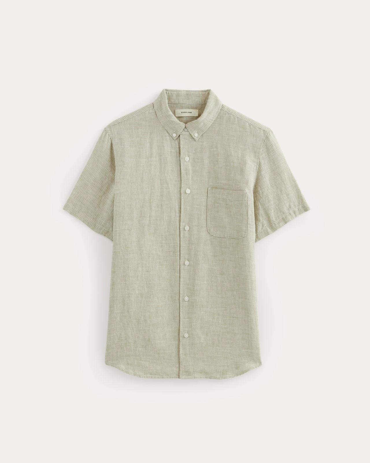 Mens Classic Short-Sleeve Shirt in Linen by Everlane Product Image