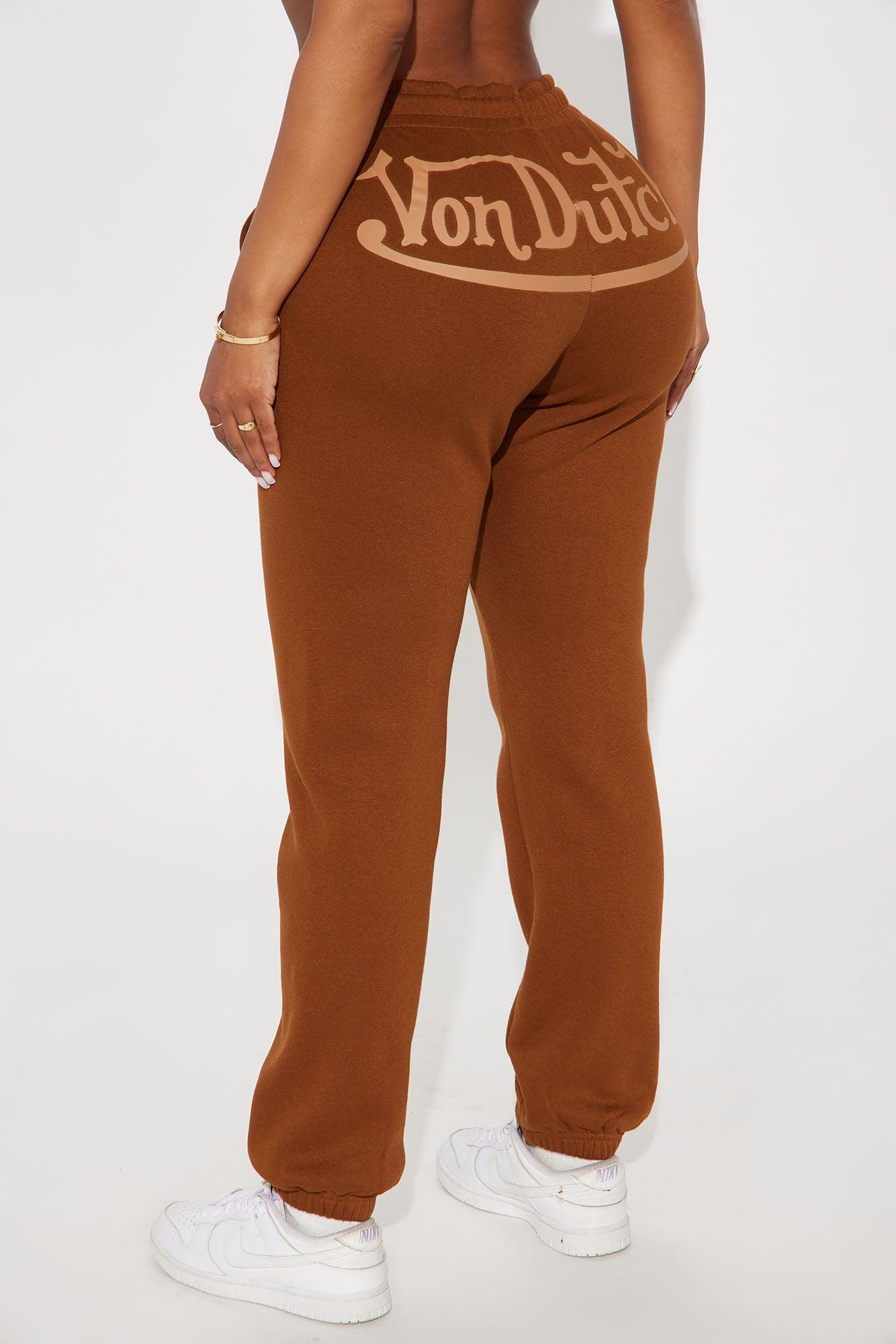 Von Dutch Wings Jogger - Brown Product Image