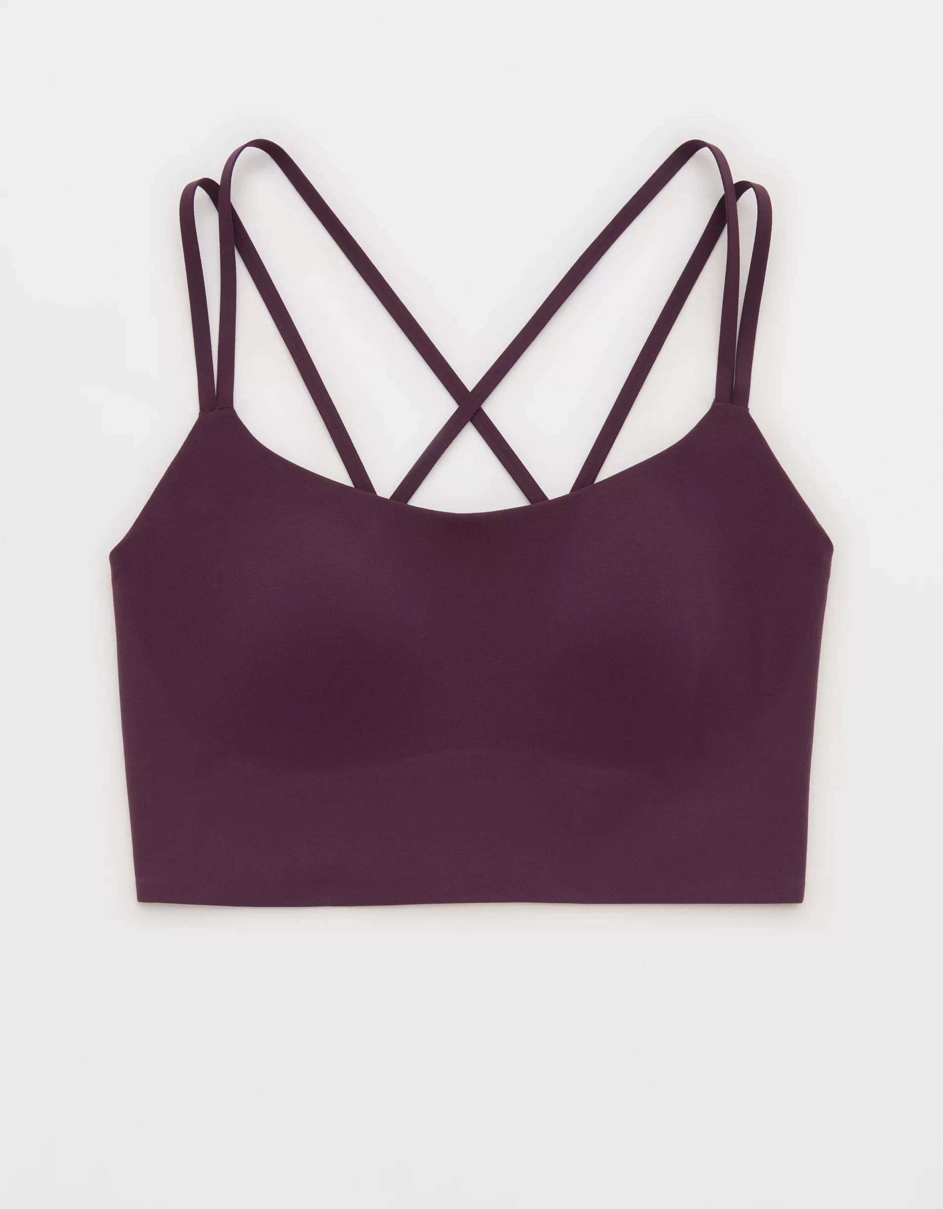 OFFLINE By Aerie Real Me Hold Up! Strappy Sports Bra Product Image