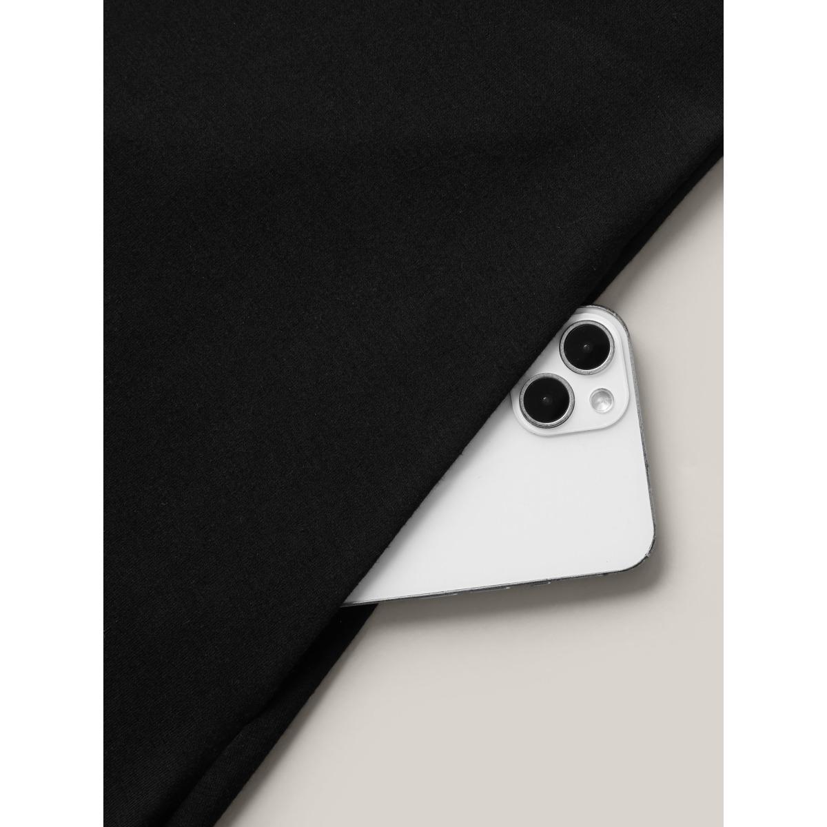 Plus Size Supersoft Cut-Out Sleeve Midi Dress Black Women Cut-Out Knit Dresses Bloomchic 12/L Product Image