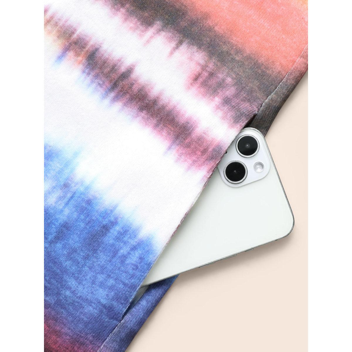 Plus Size Multicolor U Neck Gradient Dyeing Jumpsuit Women Casual Sleeveless U-neck Everyday Loose Jumpsuits BloomChic 14-16/1X Product Image