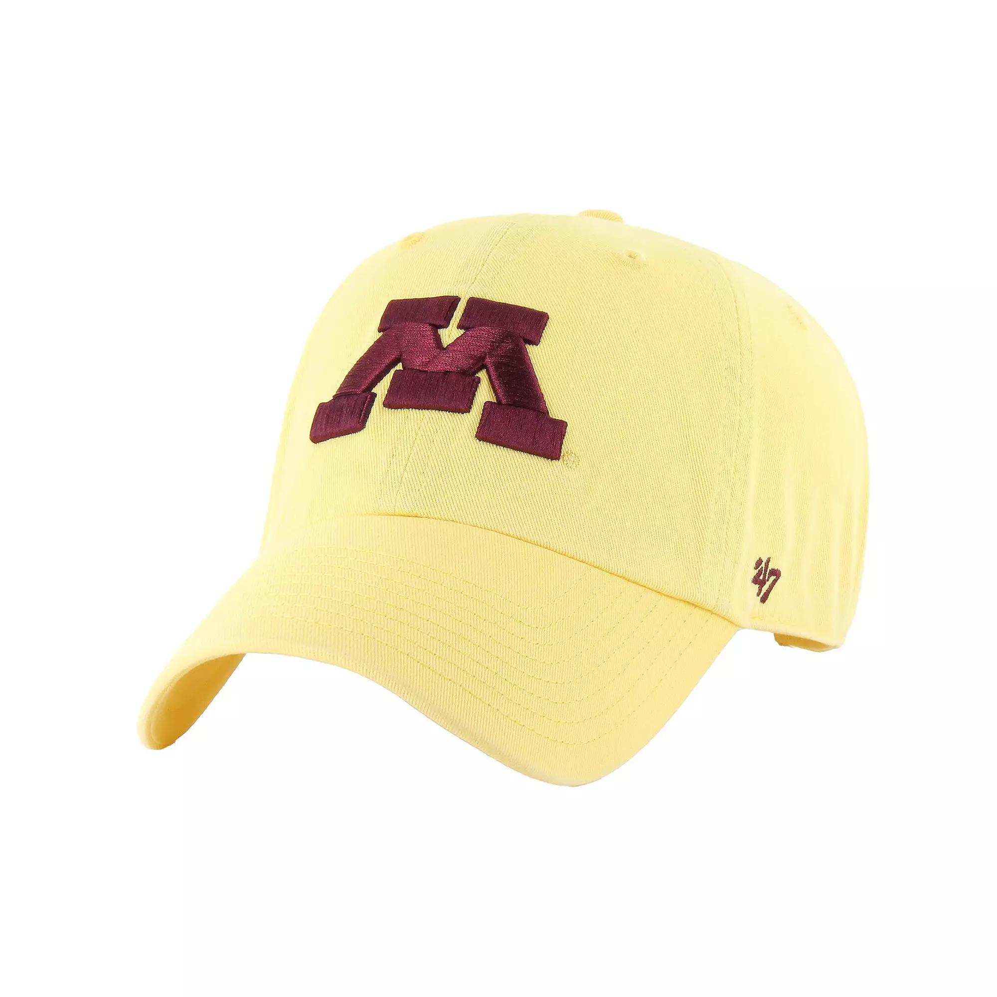Men's '47 Gold Minnesota Golden Gophers Clean Up Adjustable Hat Product Image