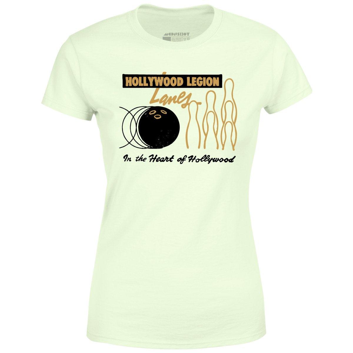 Hollywood Legion Lanes - Hollywood, CA - Vintage Bowling Alley - Women's T-Shirt Female Product Image