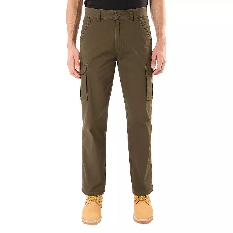 Men's Smith's Workwear Relaxed-Fit Stretch Canvas Cargo Pants,  Product Image