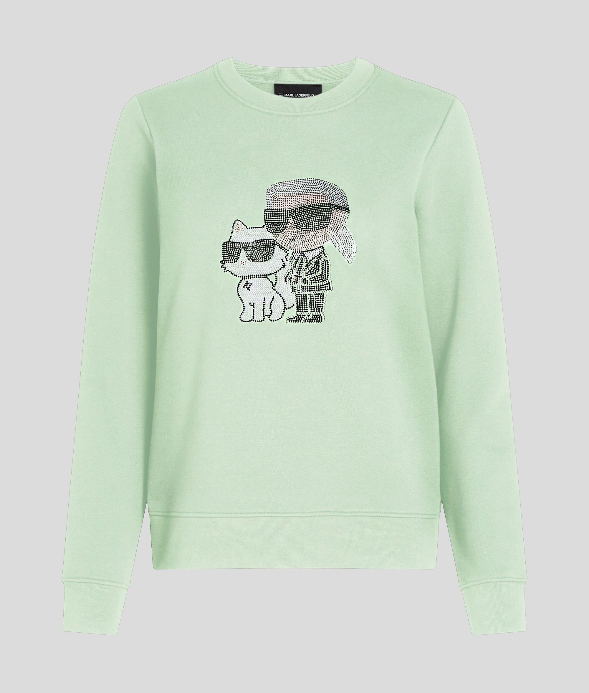RHINESTONE IKON KARL & CHOUPETTE SWEATSHIRT Product Image