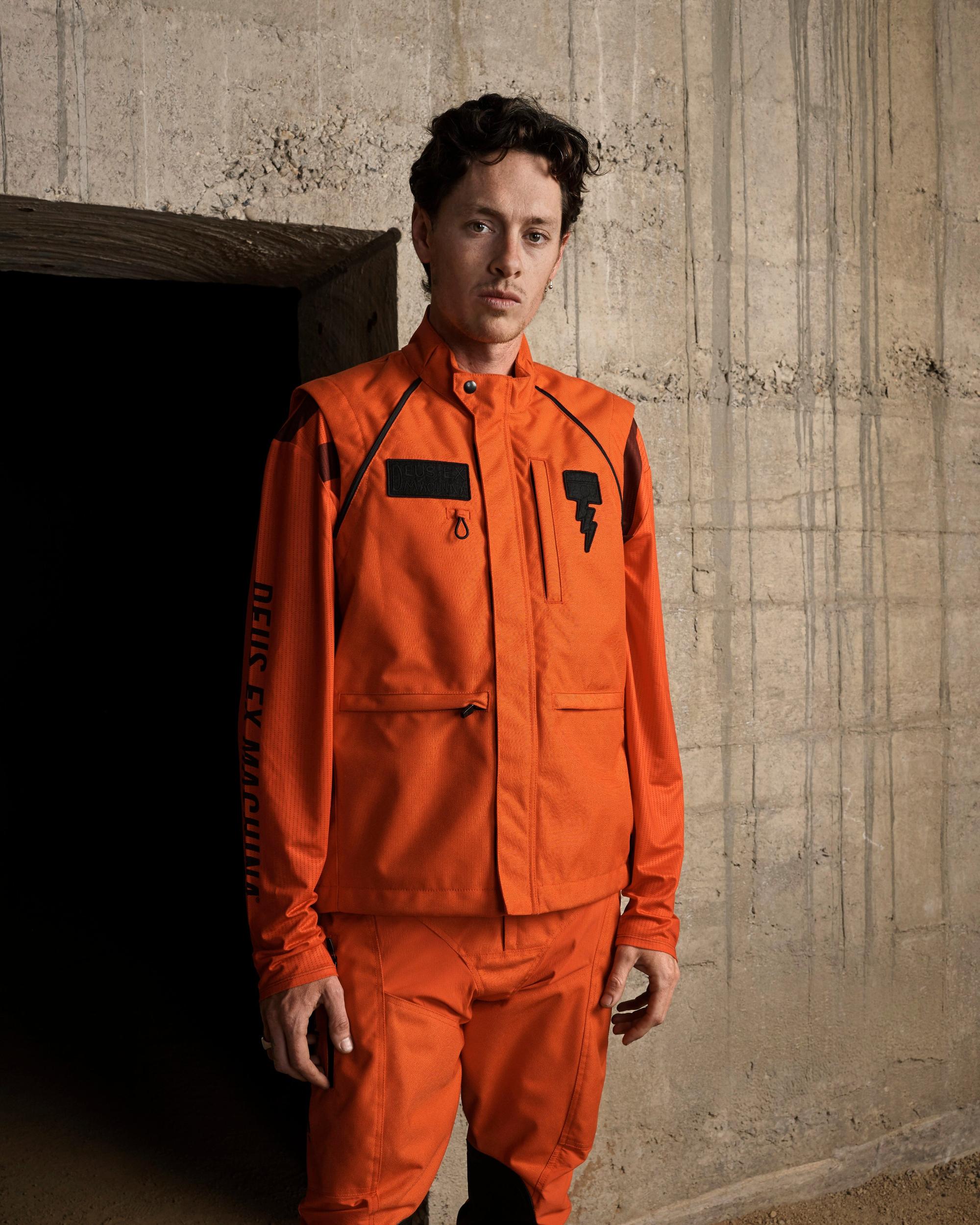 Off Road Cordura Jacket - Orange.Com Product Image