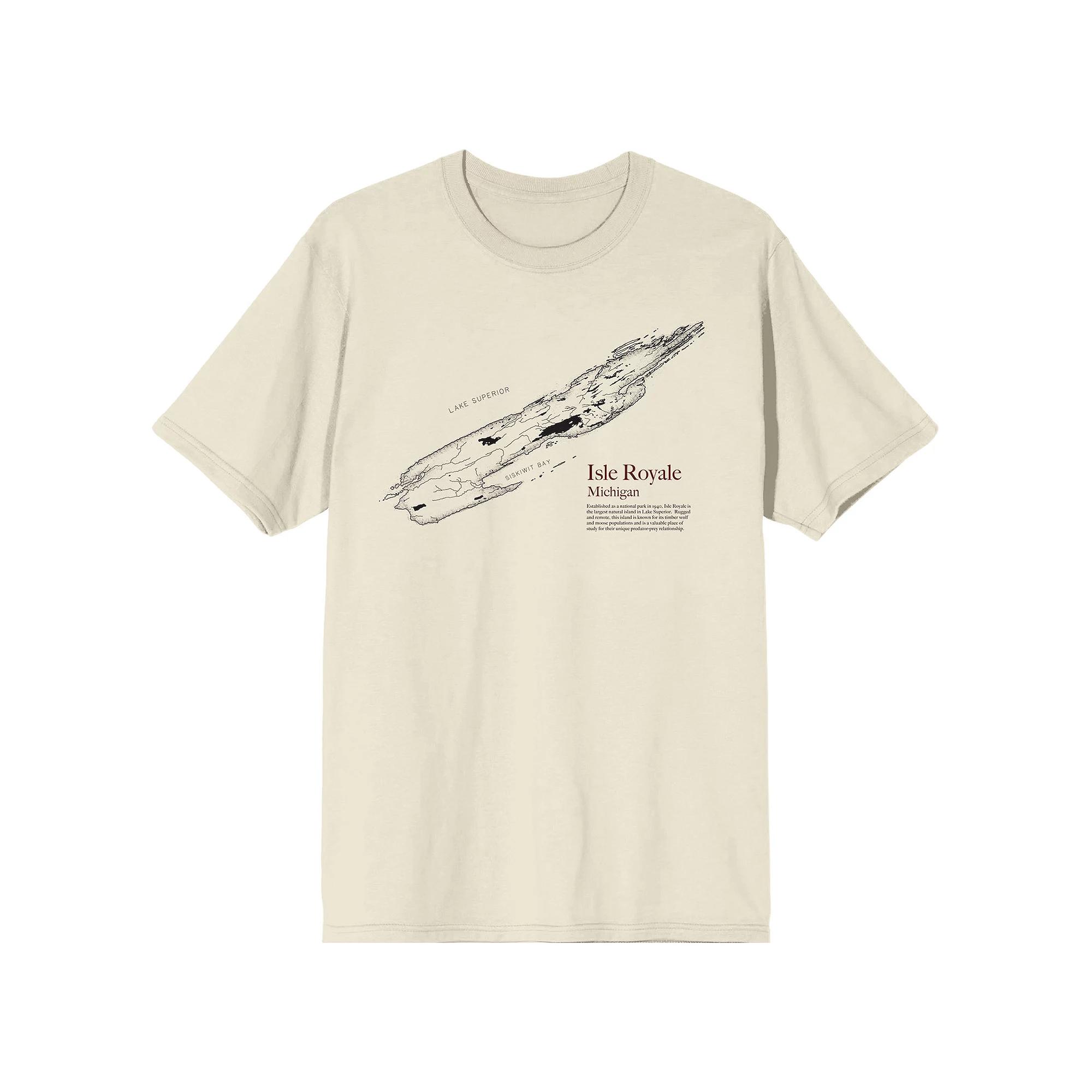 Men's Elevation 7573 Lake Superior Graphic Tee,  Product Image