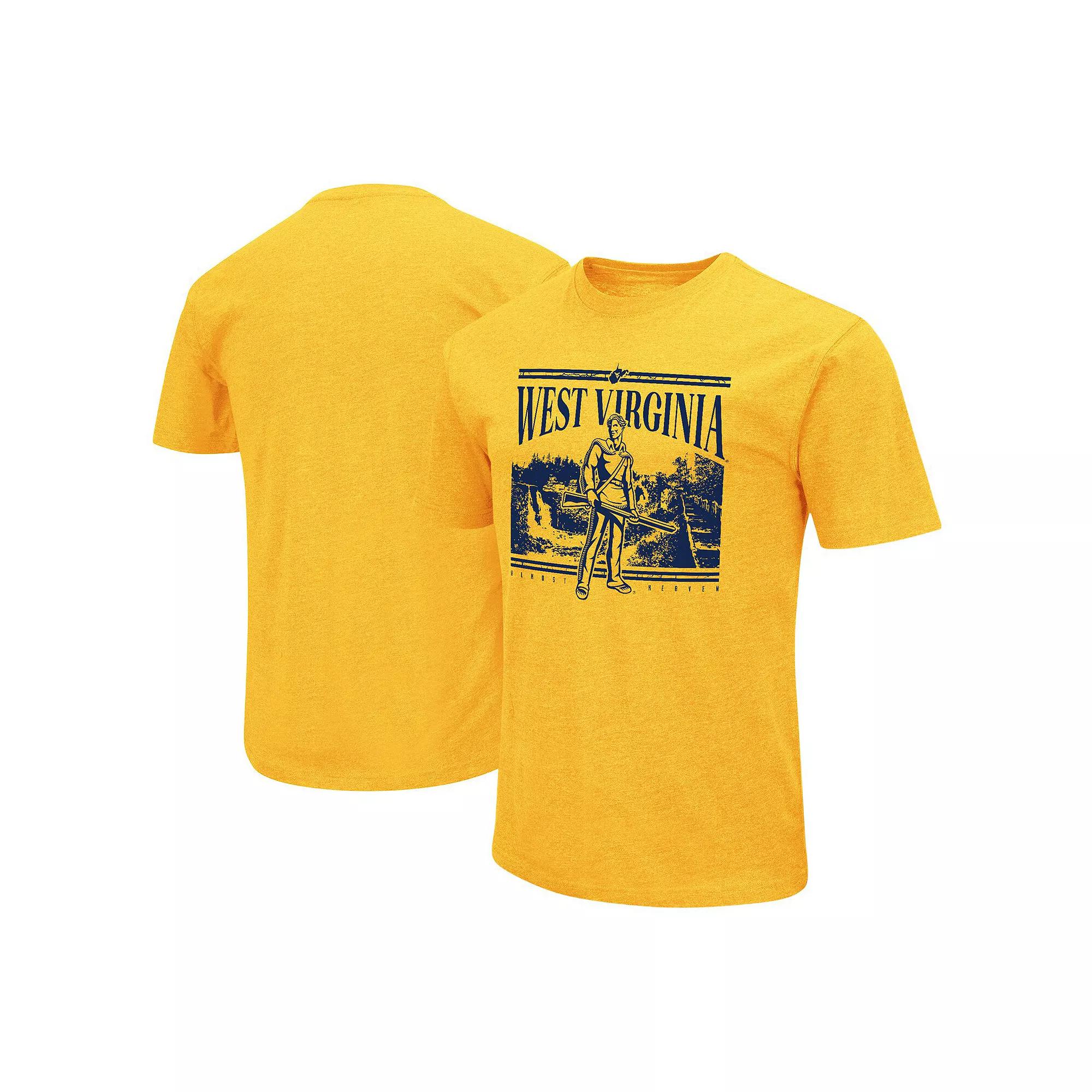Men's Colosseum Gold West Virginia Mountaineers 2024 Fan T-Shirt, Size: XXL Product Image