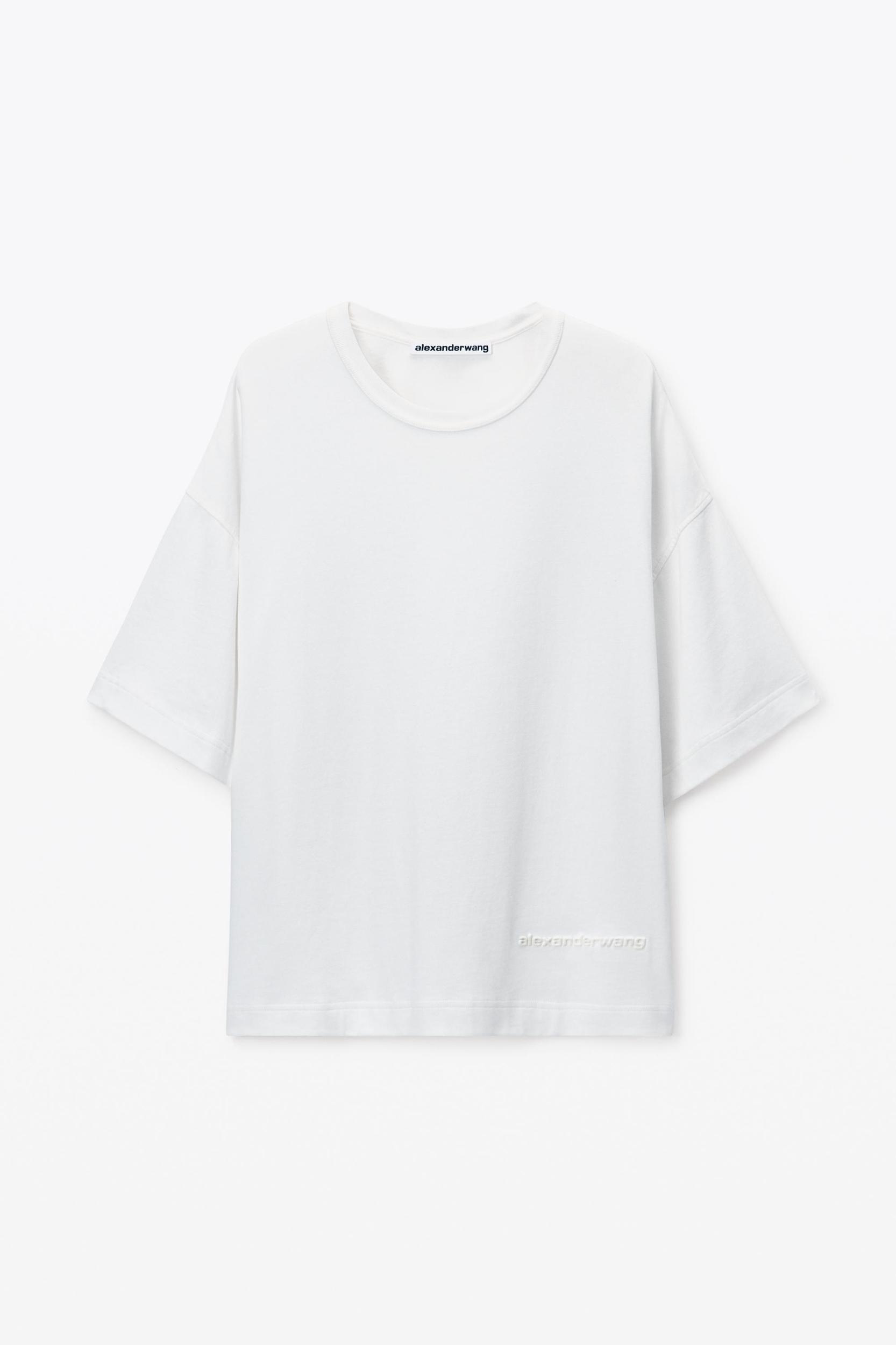 Men's Logo Boxy Tee In Cotton Jersey Product Image