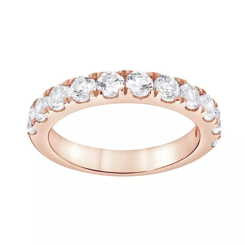 Gemstone Brilliance Lab-Created White Sapphire Ring, Women's,  Product Image