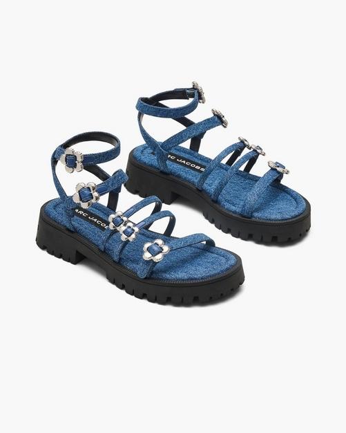 The Denim Daisy Gladiator Sandal Product Image