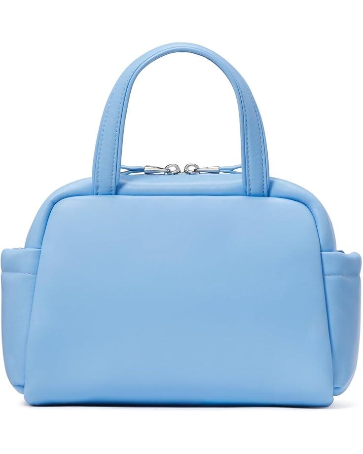 Deco Pebbled Leather Satchel Product Image
